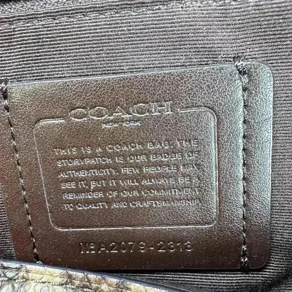 Coach Hallie Shoulder Bag In Signature Canvas - Picture 2 of 13
